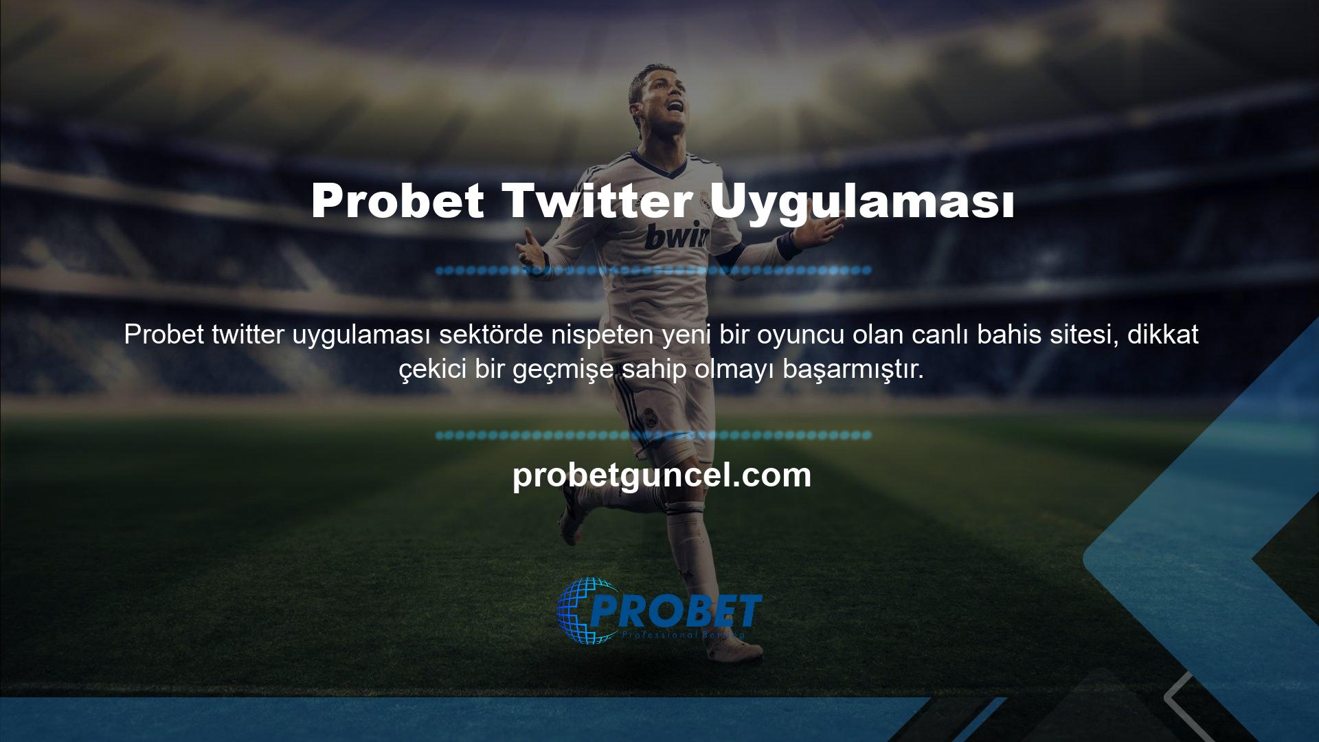Probet Twitter uygulaması, gerçek zamanlı bahis platformlarından veri elde ettiği için eleştiriliyor